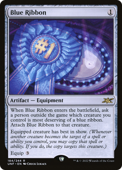 Blue Ribbon (184) [Unfinity] - Deck Out Gaming