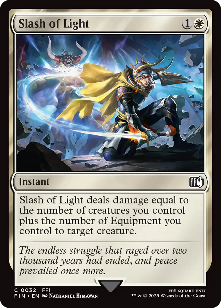 Slash of Light (32) [FINAL FANTASY] - Deck Out Gaming