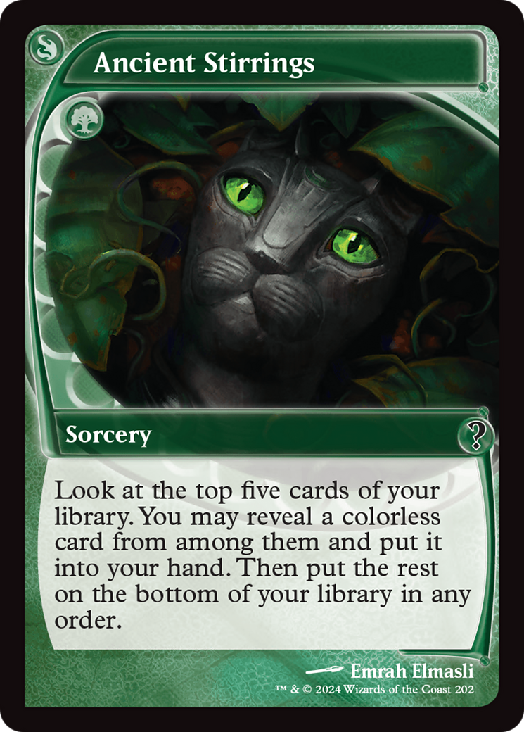Ancient Stirrings (Future Sight) (202) [Mystery Booster 2] - Deck Out Gaming
