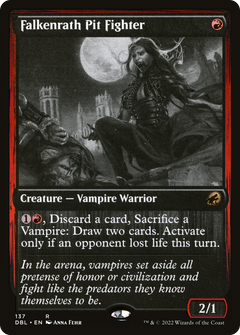 Falkenrath Pit Fighter (137) [Innistrad: Double Feature] foil - Deck Out Gaming