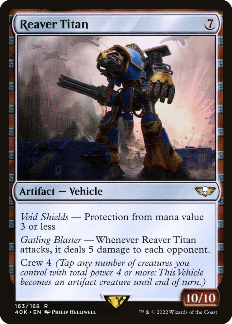 Reaver Titan (163) [Universes Beyond: Warhammer 40,000] - Deck Out Gaming