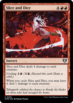 Slice and Dice (255) [Commander Masters] foil - Deck Out Gaming