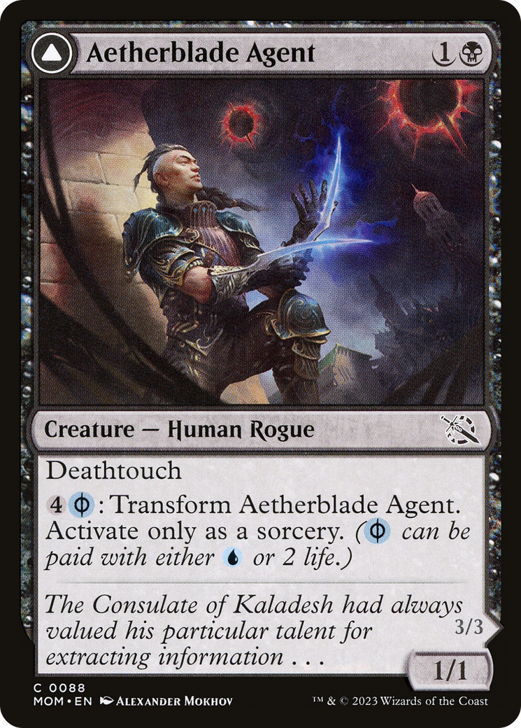 Aetherblade Agent (88) [March of the Machine] foil - Deck Out Gaming