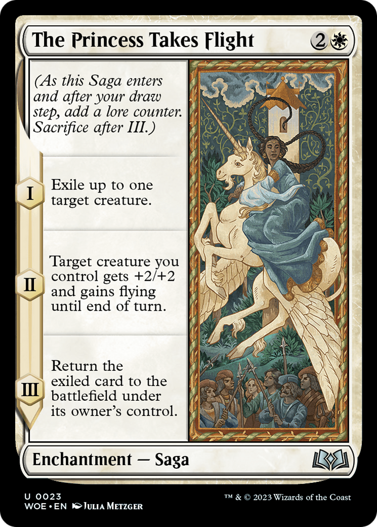The Princess Takes Flight (23) [Wilds of Eldraine] - Deck Out Gaming