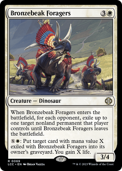 Bronzebeak Foragers (69) [The Lost Caverns of Ixalan Commander] - Deck Out Gaming