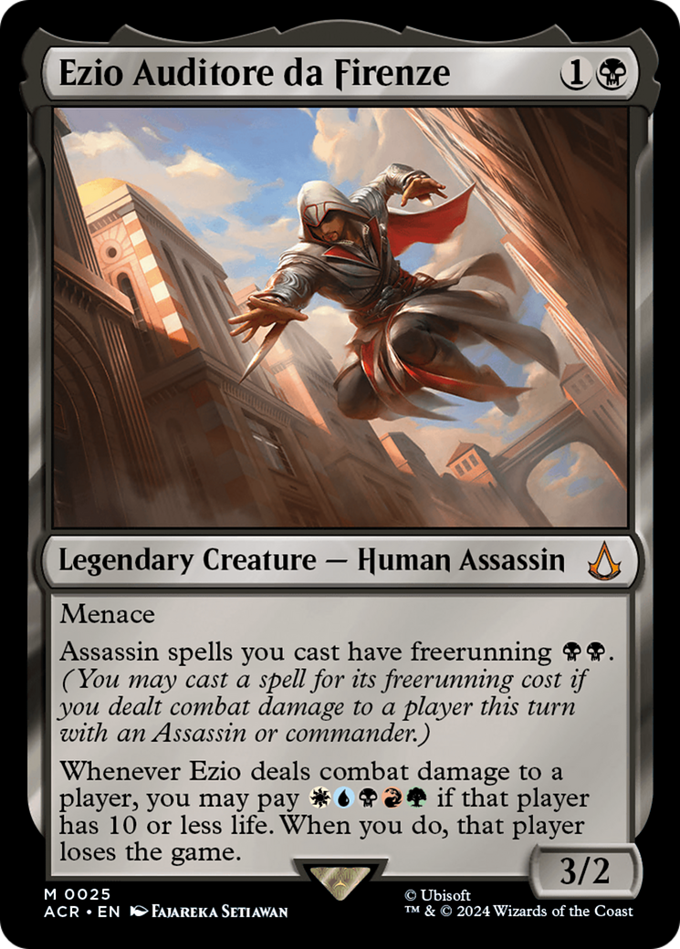 Ezio Auditore da Firenze (25) [Assassin's Creed] foil - Deck Out Gaming