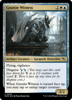 Granite Witness (206) [Murders at Karlov Manor] - Deck Out Gaming