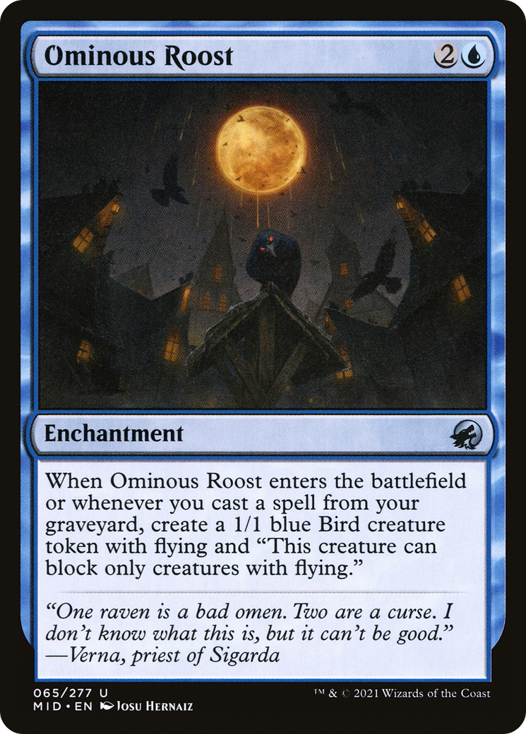 Ominous Roost (65) [Innistrad: Midnight Hunt] - Deck Out Gaming