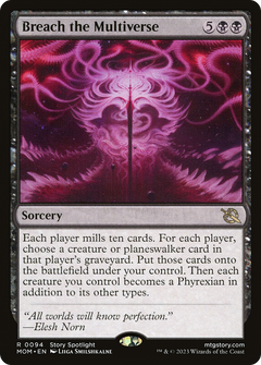 Breach the Multiverse (94) [March of the Machine] foil - Deck Out Gaming