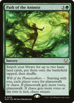 Path of the Animist (38) [March of the Machine Commander] - Deck Out Gaming