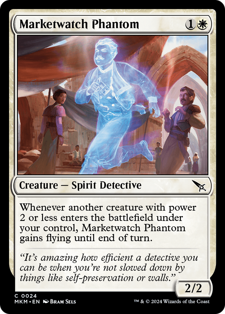 Marketwatch Phantom (24) [Murders at Karlov Manor] - Deck Out Gaming