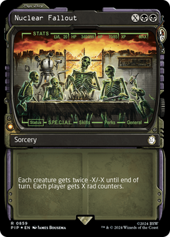 Nuclear Fallout (Showcase) (Surge Foil) (859) [Fallout] foil - Deck Out Gaming