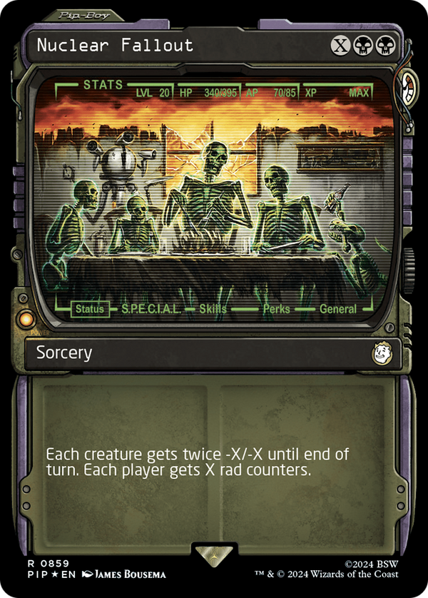 Nuclear Fallout (Showcase) (Surge Foil) (859) [Fallout] foil - Deck Out Gaming