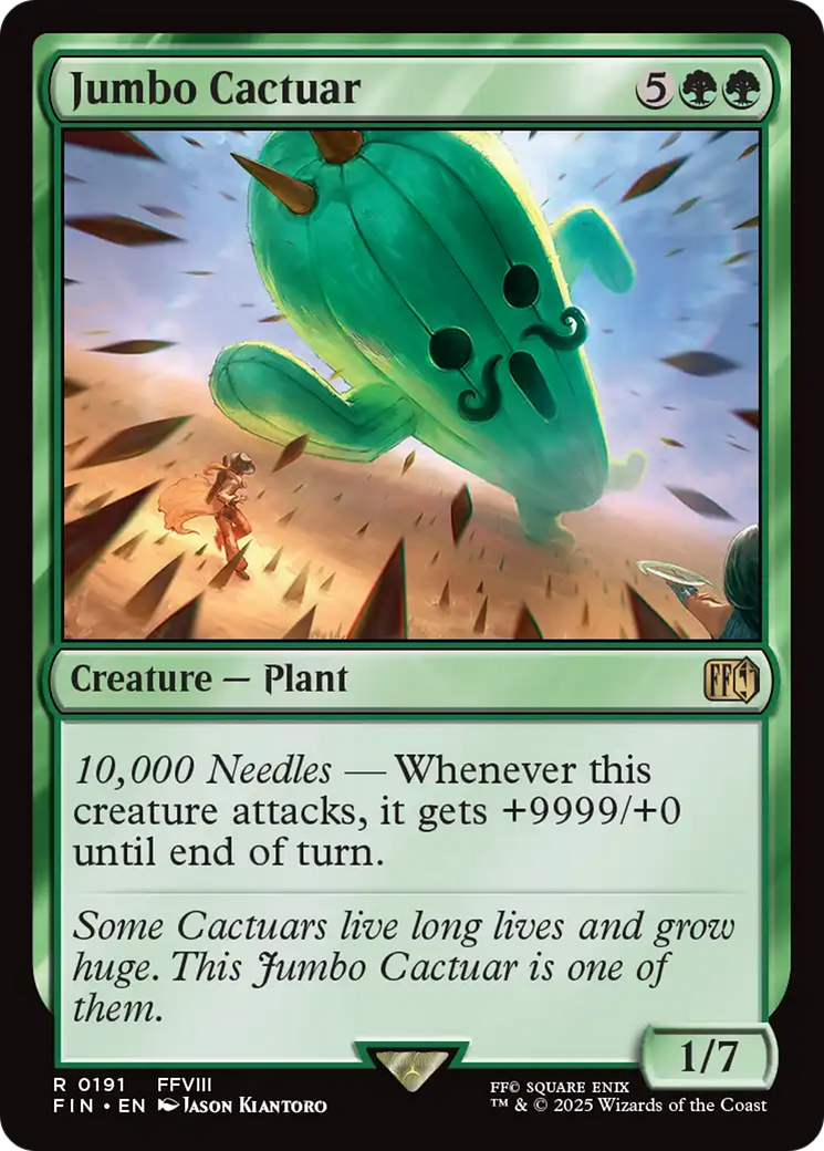 Jumbo Cactuar (191) [FINAL FANTASY] foil - Deck Out Gaming