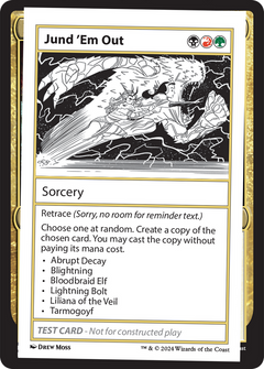 Jund 'Em Out () [Mystery Booster 2] - Deck Out Gaming