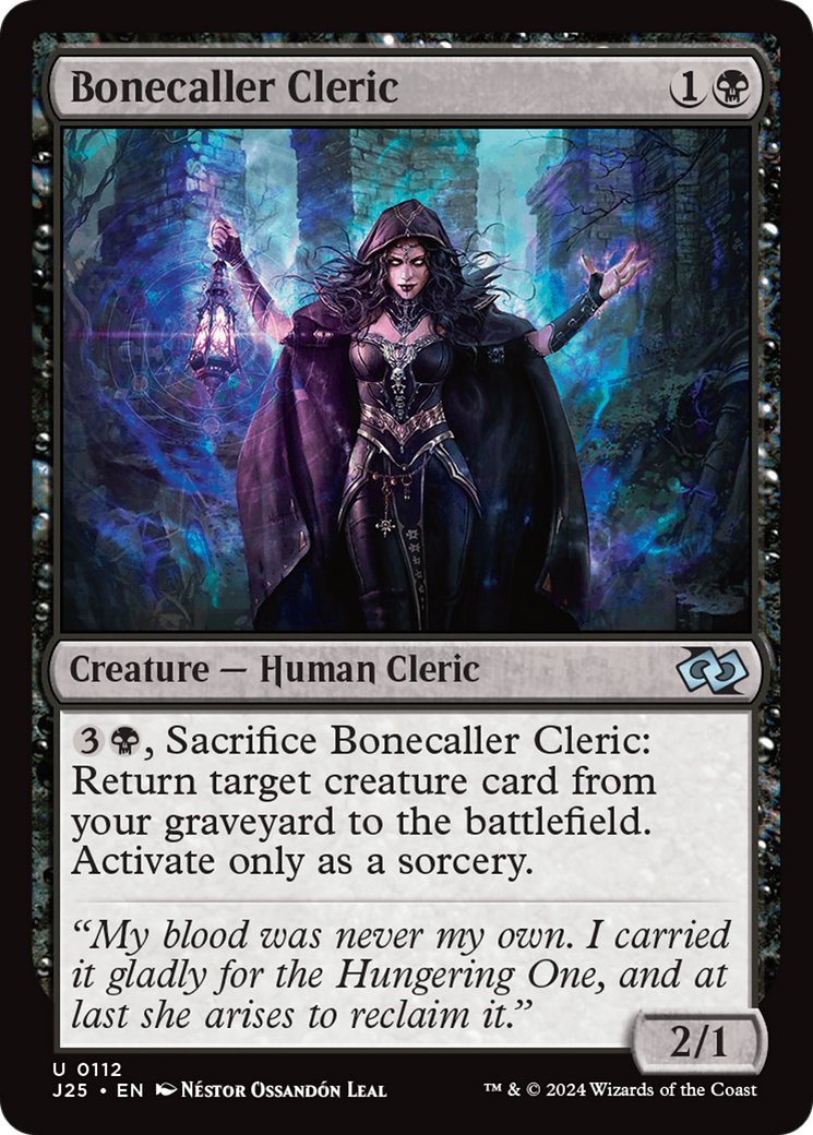 Bonecaller Cleric (112) [Foundations Jumpstart] - Deck Out Gaming