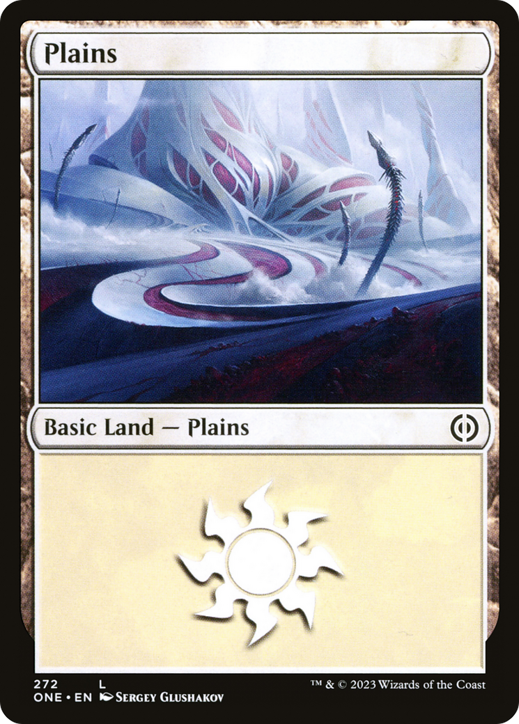 Plains (272) (272) [Phyrexia: All Will Be One] - Deck Out Gaming