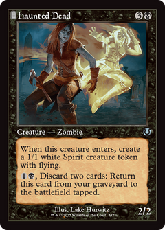 Haunted Dead (Retro Frame) (382) [Innistrad Remastered] - Deck Out Gaming