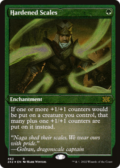 Hardened Scales (Foil Etched) (462) [Double Masters 2022] foil - Deck Out Gaming