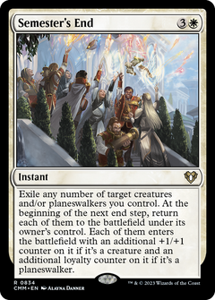 Semester's End (834) [Commander Masters] - Deck Out Gaming