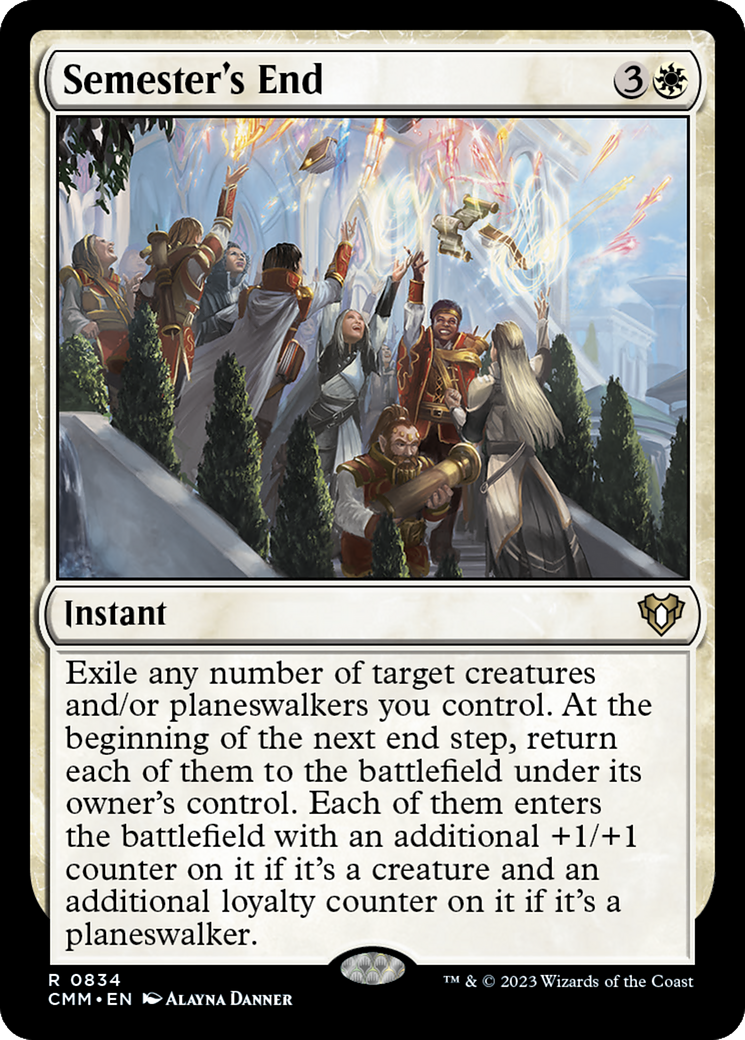 Semester's End (834) [Commander Masters] - Deck Out Gaming