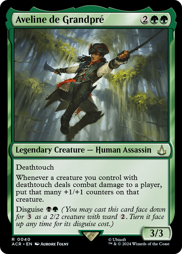 Aveline de Grandpre (40) [Assassin's Creed] foil - Deck Out Gaming