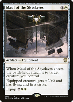 Maul of the Skyclaves (80) [Commander: Phyrexia: All Will Be One] - Deck Out Gaming