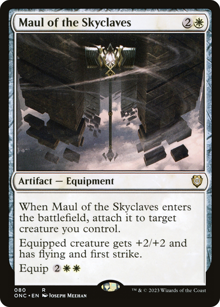 Maul of the Skyclaves (80) [Commander: Phyrexia: All Will Be One] - Deck Out Gaming