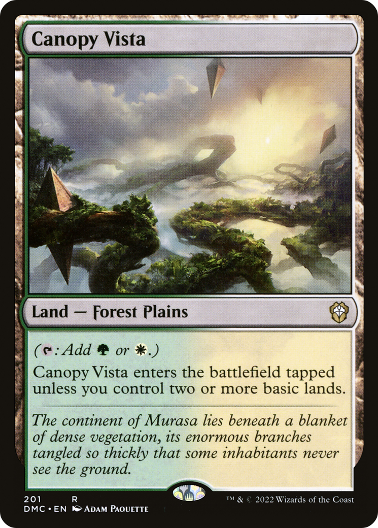 Canopy Vista (201) [Commander: Dominaria United] - Deck Out Gaming