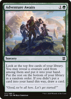 Adventure Awaits (177) [Zendikar Rising] foil - Deck Out Gaming