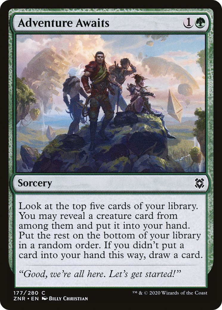 Adventure Awaits (177) [Zendikar Rising] - Deck Out Gaming