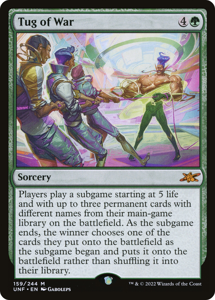 Tug of War (159) [Unfinity] - Deck Out Gaming