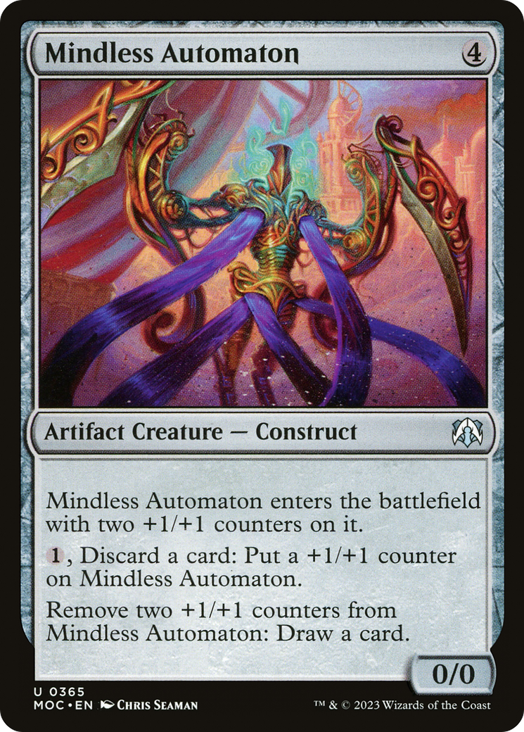 Mindless Automaton (365) [March of the Machine Commander] - Deck Out Gaming