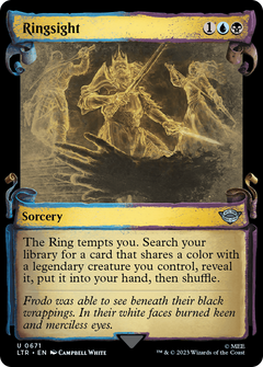 Ringsight (Showcase Scrolls) (671) [The Lord of the Rings: Tales of Middle-earth] - Deck Out Gaming