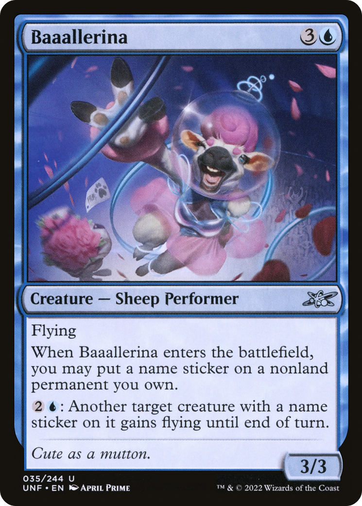 Baaallerina (35) [Unfinity] foil - Deck Out Gaming