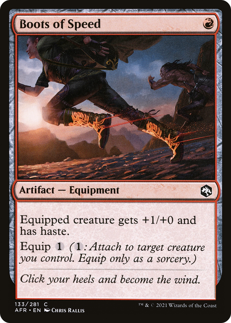 Boots of Speed (133) [Adventures in the Forgotten Realms] foil - Deck Out Gaming