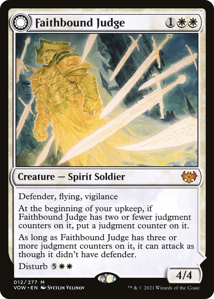 Faithbound Judge (12) [Innistrad: Crimson Vow] foil - Deck Out Gaming