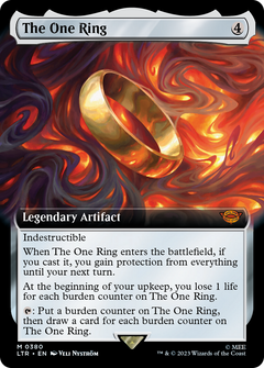 The One Ring (Extended Art) (380) [Universes Beyond: The Lord of the Rings: Tales of Middle-earth] foil - Deck Out Gaming
