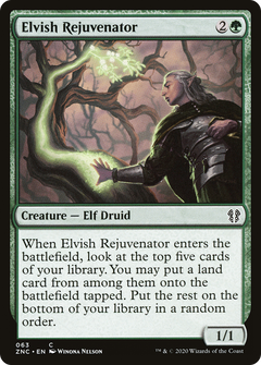 Elvish Rejuvenator (63) [Commander: Zendikar Rising] - Deck Out Gaming