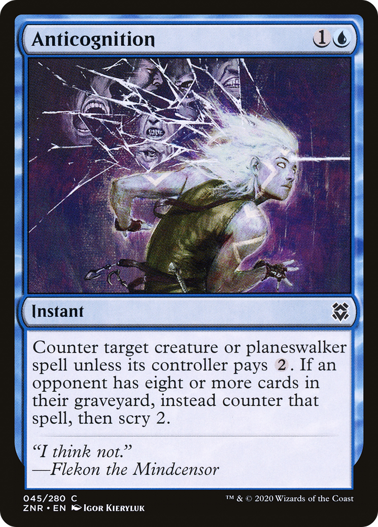Anticognition (45) [Zendikar Rising] - Deck Out Gaming