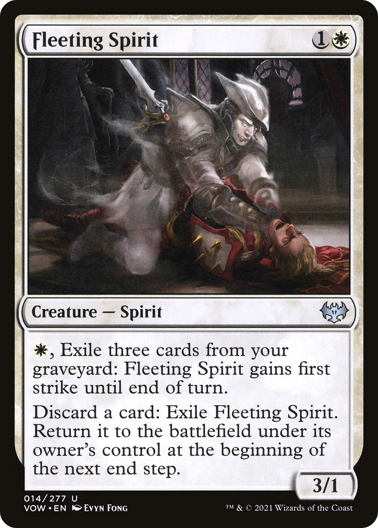 Fleeting Spirit (14) [Innistrad: Crimson Vow] - Deck Out Gaming