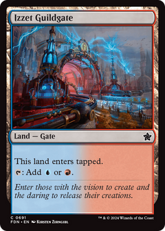 Izzet Guildgate (691) [Foundations] - Deck Out Gaming