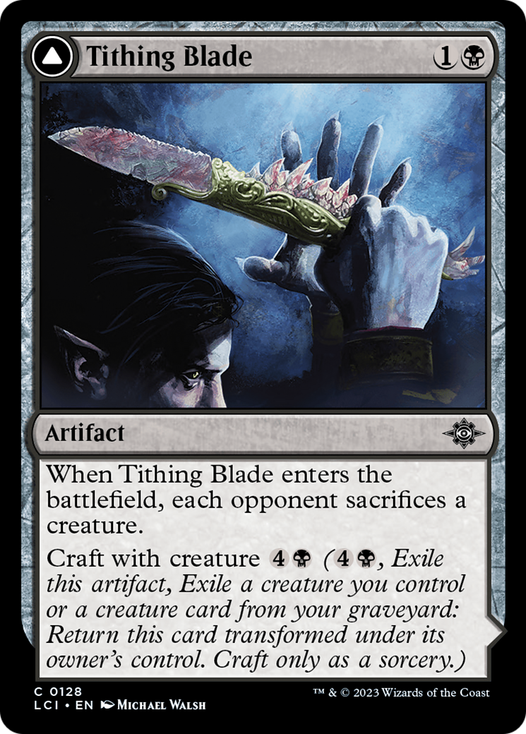 Tithing Blade (128) [The Lost Caverns of Ixalan] - Deck Out Gaming