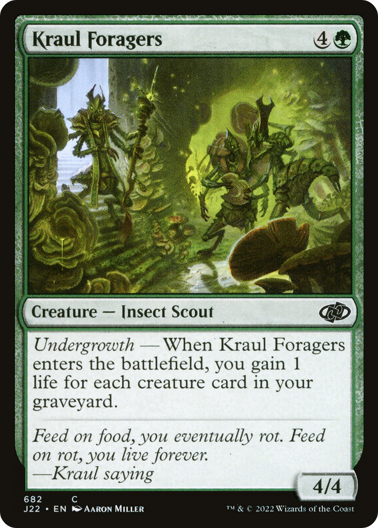 Kraul Foragers (682) [Jumpstart 2022] - Deck Out Gaming