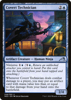 Covert Technician (49) [Kamigawa: Neon Dynasty] foil - Deck Out Gaming