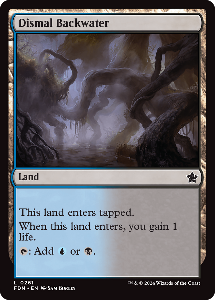 Dismal Backwater (261) [Foundations] foil - Deck Out Gaming