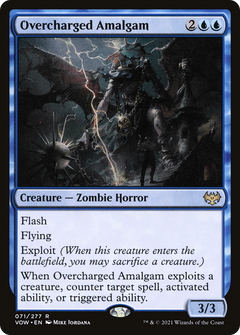 Overcharged Amalgam (71) [Innistrad: Crimson Vow] - Deck Out Gaming