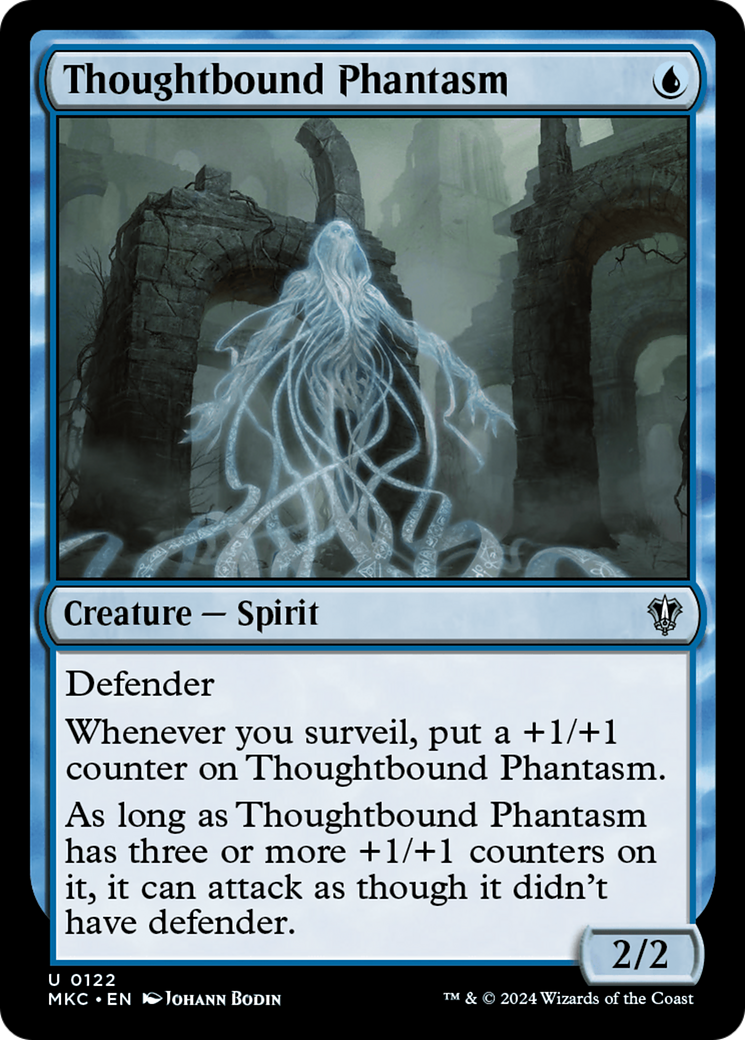 Thoughtbound Phantasm (122) [Murders at Karlov Manor Commander] - Deck Out Gaming