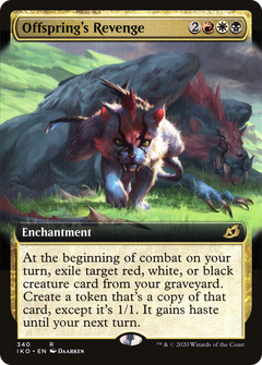 Offspring's Revenge (Extended Art) (340) [Ikoria: Lair of Behemoths] foil - Deck Out Gaming