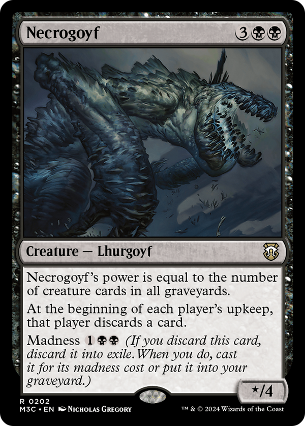 Necrogoyf (202) [Modern Horizons 3 Commander] - Deck Out Gaming